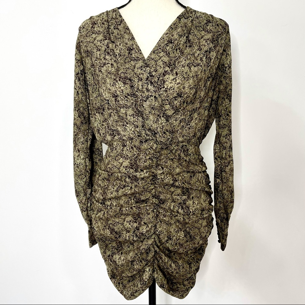 Forever21 Snake Print Mini Dress Size Small